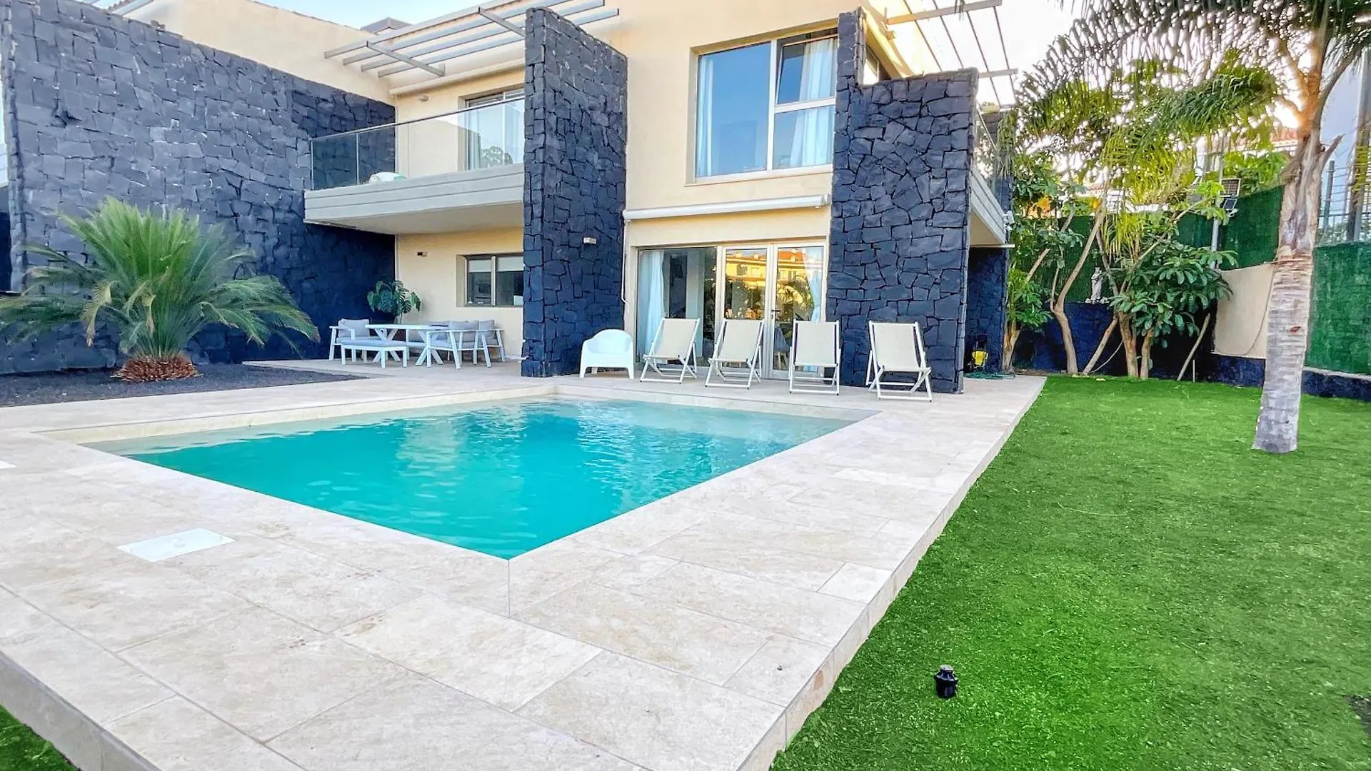 Luxury Oceanview Villa De Nava With Heated Private Pool San Miguel de Abona 0*,
