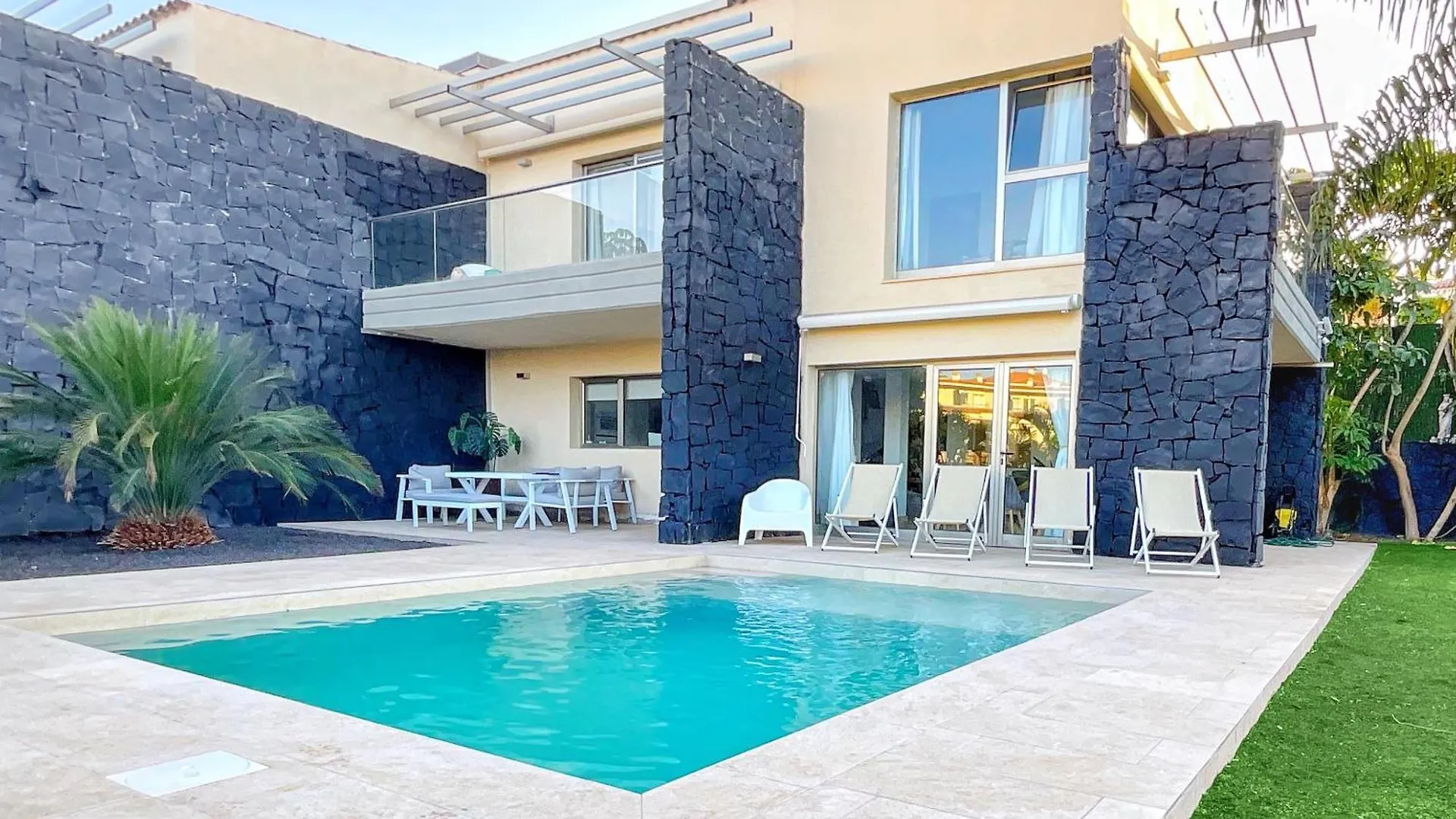 Luxury Oceanview Villa De Nava With Heated Private Pool San Miguel de Abona 0*,